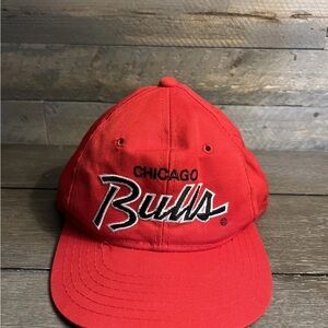 Vintage 90’s Youth Sport Specialties Chicago Bulls Script Snapback Hat